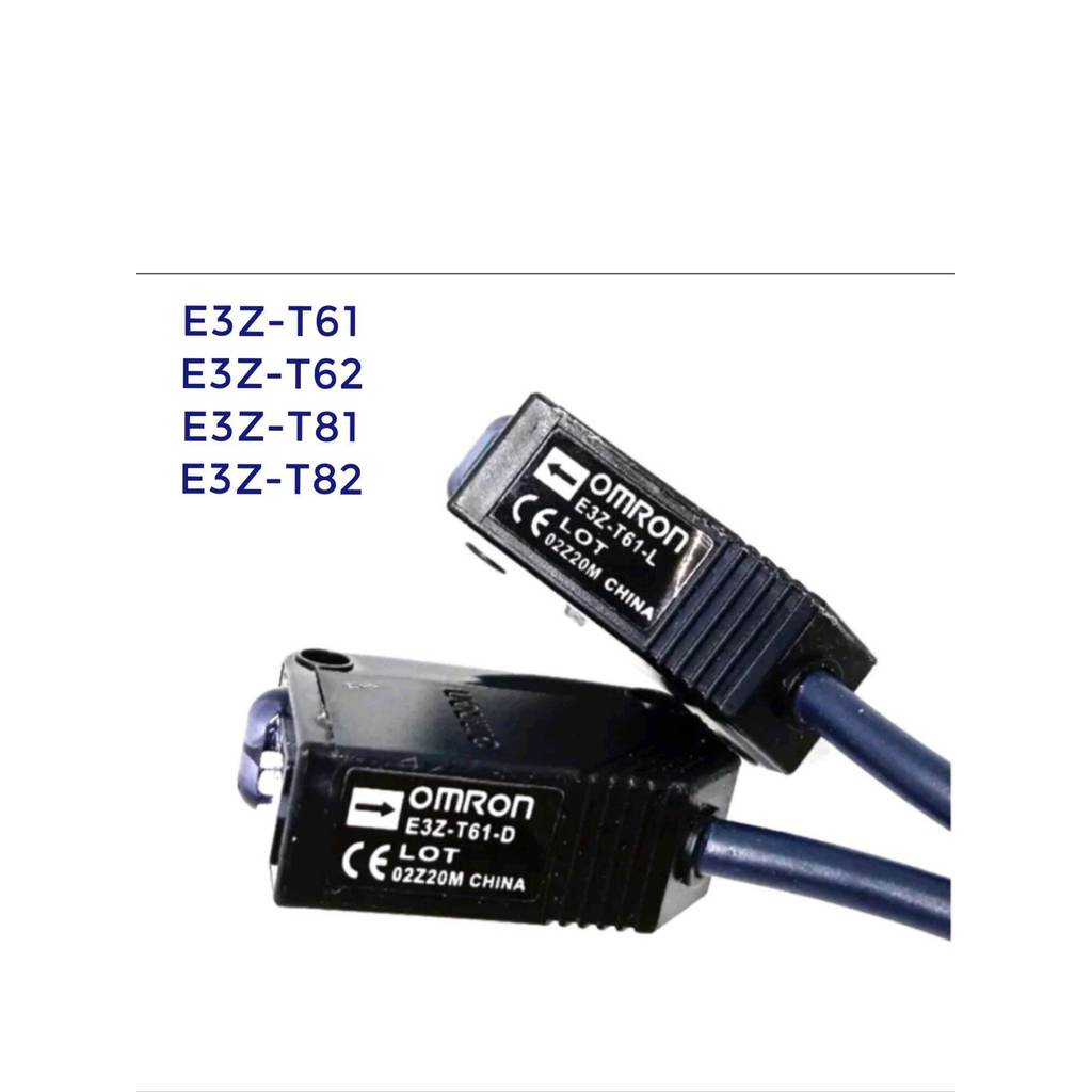 Photo Sensor E3z-T61 แบรนด์ญี่ปุ่น E3Z-T62 E3Z-T81 E3Z-T82 ของแท้!! พร้อมส่ง ออกบิลได้