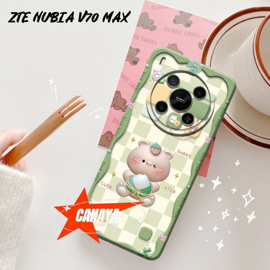 เคส ZTE Nubia V70 Max ใหม่ล่าสุด 2025 - ประเภทอื่นทางแชท - ตัวละคร - เคส - Softcase - Silicone - Pro