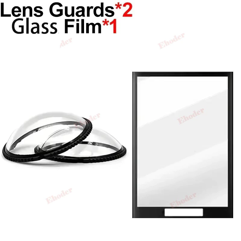 8in1 สําหรับ Insta360 X4Air X5 X4 X3 เลนส์กล้อง PC Guard พร้อมป้องกันหน้าจอ Anti-Scratch ฟิล์มแก้วสําหรับ Insta360X4Air X4 Air Anti-Scratch ป้องกันกีฬากล้องอุปกรณ์เสริม thumbnail 3