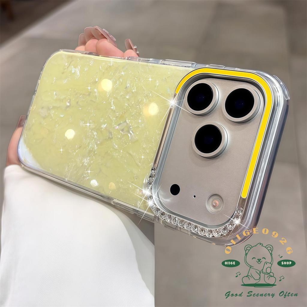 เคส iPhone17 Air กระเป๋าเพชรลายหินอ่อนเคสโทรศัพท์ iphone17 Pro Max16 15 14 13 เคสสําหรับ iPhone เคสซิลิโคนนิ่ม TPU กันกระแทก - รูปที่ 2