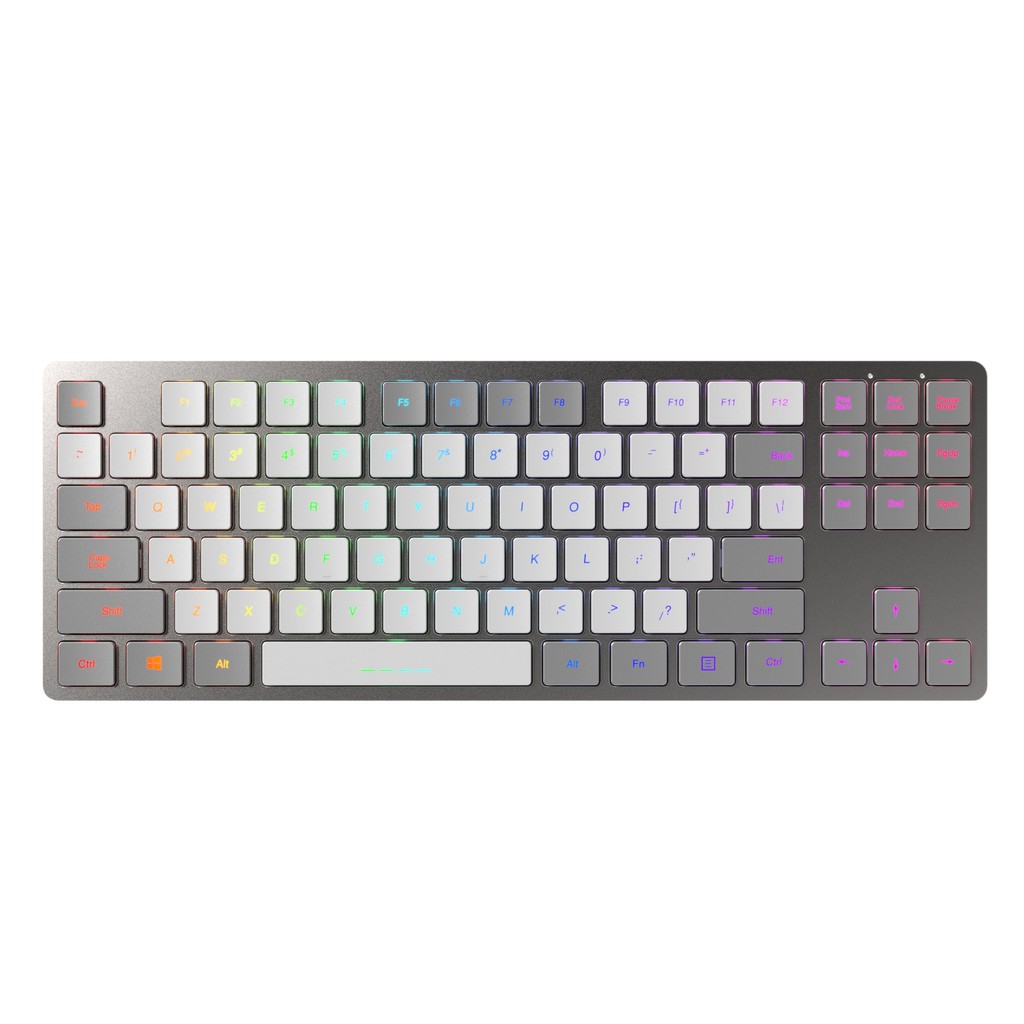 87-Key แท็บเล็ต Low-Axis Mechanical Keyboard Key Line Separator แบบมีสาย Low-Axis Mechanical Keyboar