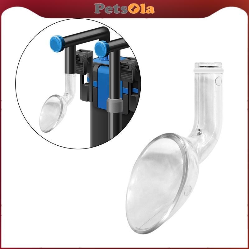 PETSOLA Aquarium Lily ท่อ Outlets Lily ท่อ Outflow ทนทานสําหรับ Aquarium ปลูกถังปลาอุปกรณ์เสริม