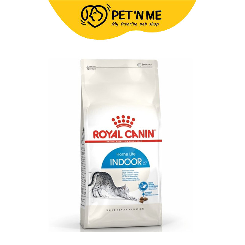 [จัดส่งจากคลัง] Royal Canin Indoor โรยัล คานิน อาหารเม็ดแมวโต เลี้ยงในบ้าน อายุ 1-7 ปี 400 g [3182550704618]