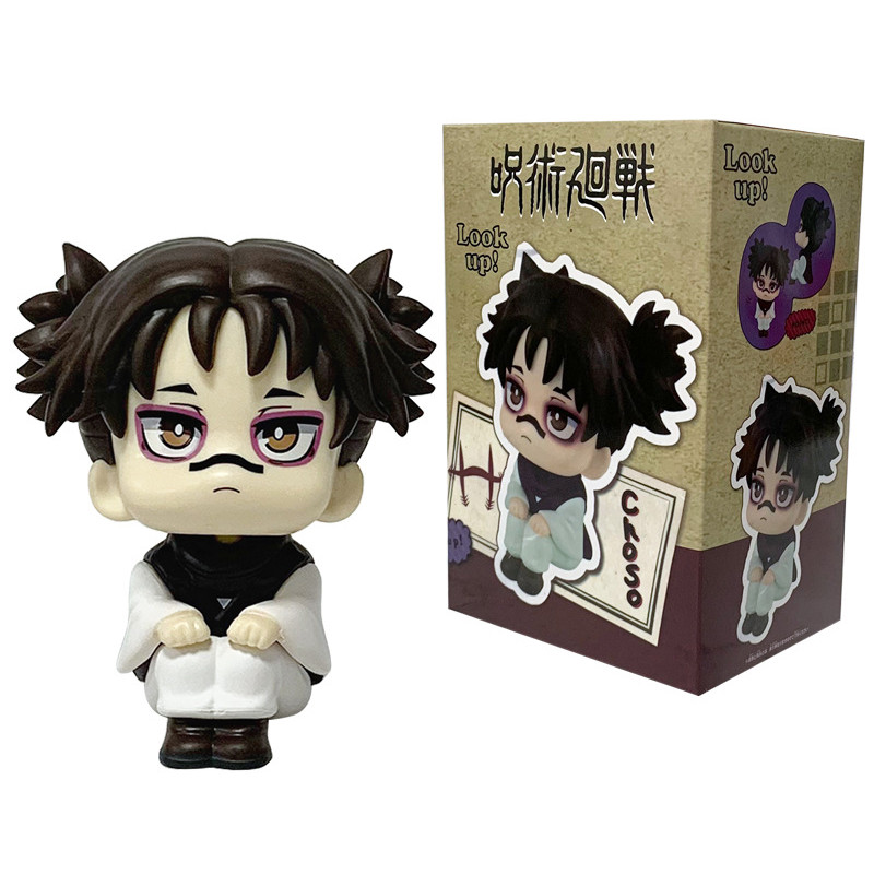 9.5 ซม.Jujutsu Kaisen อะนิเมะรูป Choso รุ่น Q ตําแหน่งนั่งเดสก์ท็อปคอลเลกชันตกแต่ง PVC Action Figures ตุ๊กตาของเล่น