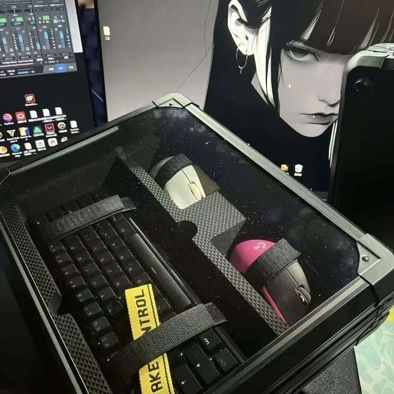 Z Zhuzhou มอบบริษัทพาณิชย์สองจุด, จํากัด ที่กําหนดเองแป้นพิมพ์กลแกนแม่เหล็กเล่นเกมแขนภายนอกกล่องแป้น