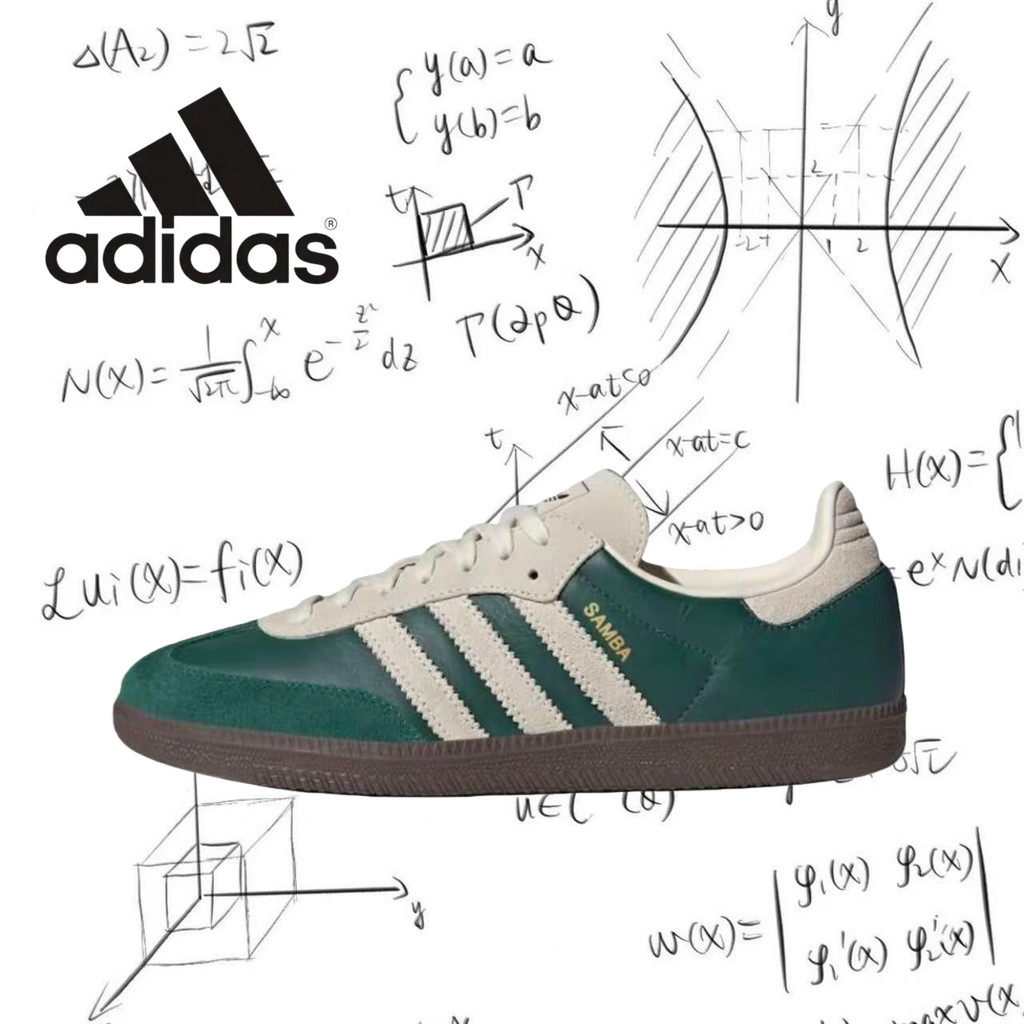 ✨ของแท้ 100 %✨  adidas originals Samba OG JI3215 สีเขียว รองเท้าผ้าใบ
