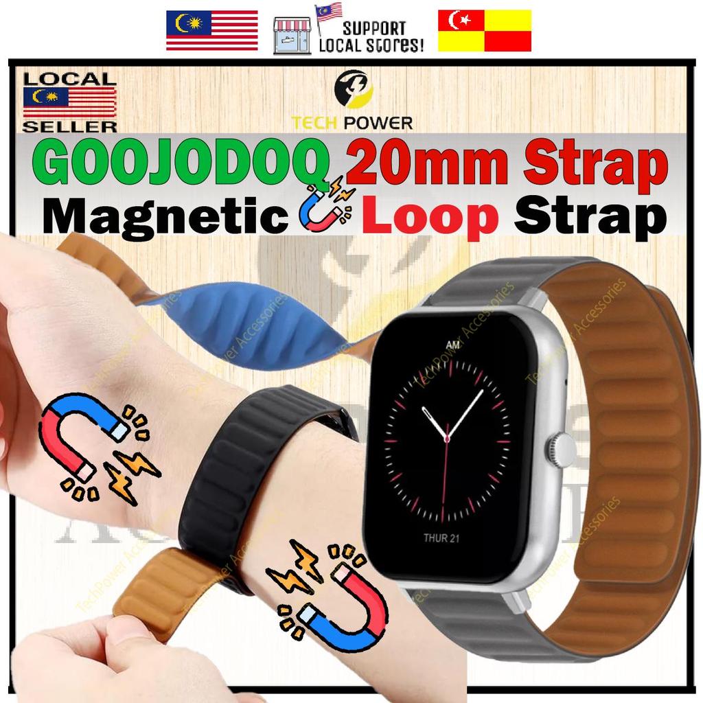 GOOJODOQ Smart Watch 20mm Strap GOOJODOQ Watch FB033(GTS), 20mm Magnetic Loop Strap,Tali Jam Magneti