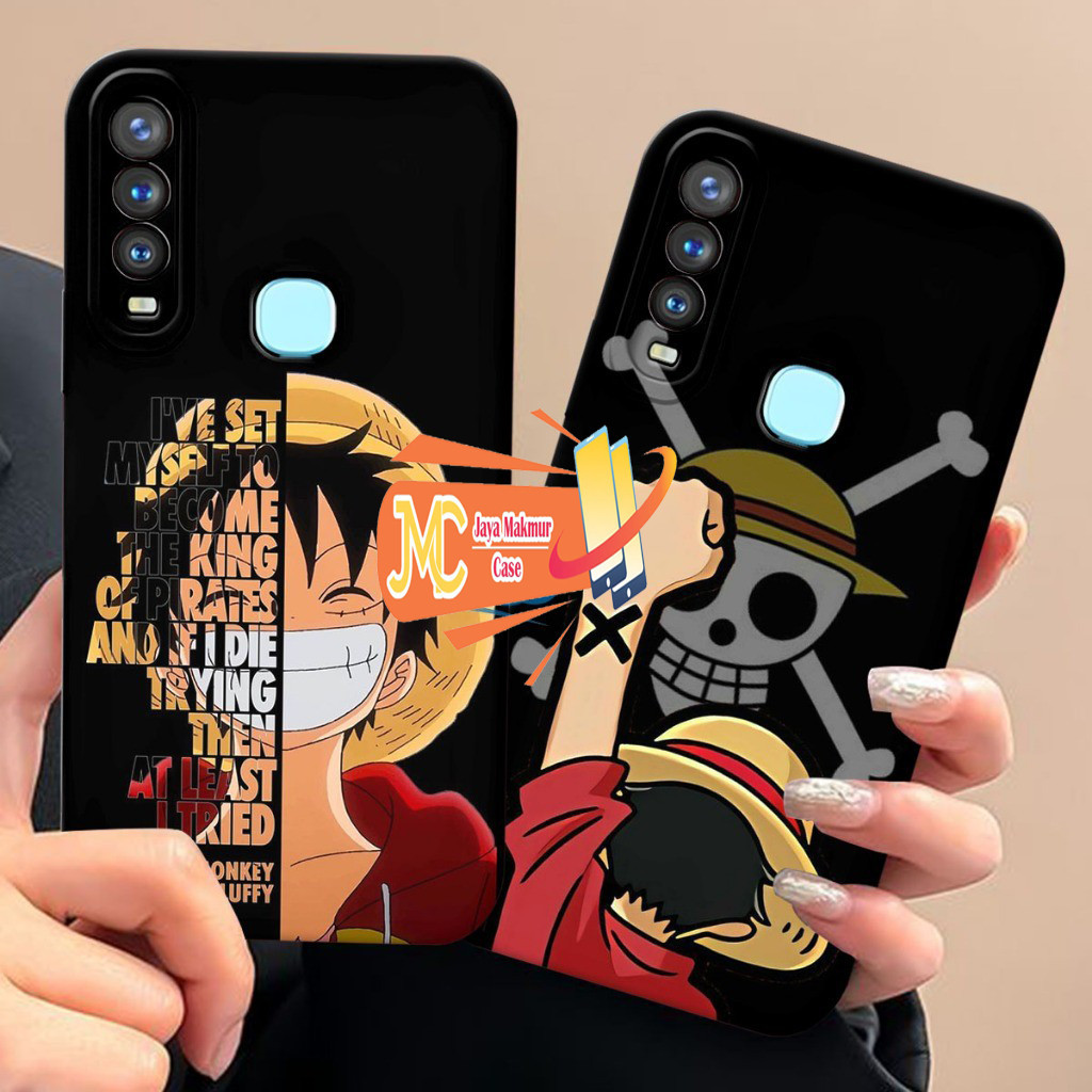 HP [JYM6] Softcase Vivo Y11/Y12/Y12i/Y15/Y16/Y17/Y19 One Piece Luffy Trendyesthetic - เคส Vivo - เคส