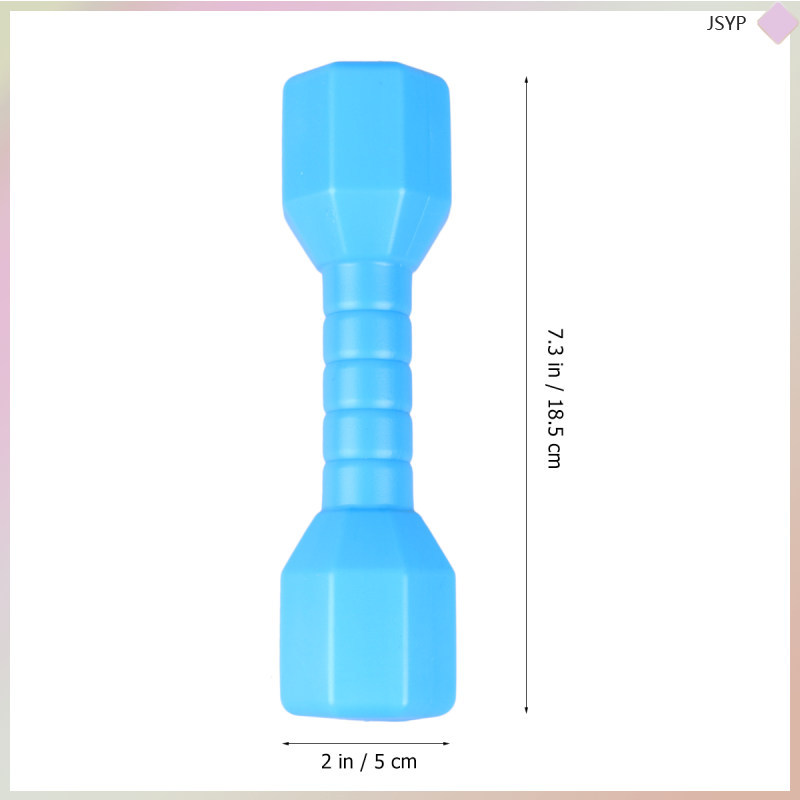 📦 Blue Plastic Dumbbells สำหรับเด็ก ออกกำลังกาย ประสานงาน ปลอดภัย ทนทาน ของเล่น Set สำหรับเต้น ยิมนา