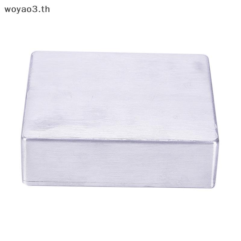 [Woyao] 1590BB เคสอลูมิเนียม Stomp Box Effects Pedal Enclosure กีตาร์เอฟเฟกต์เหยียบ [TH]