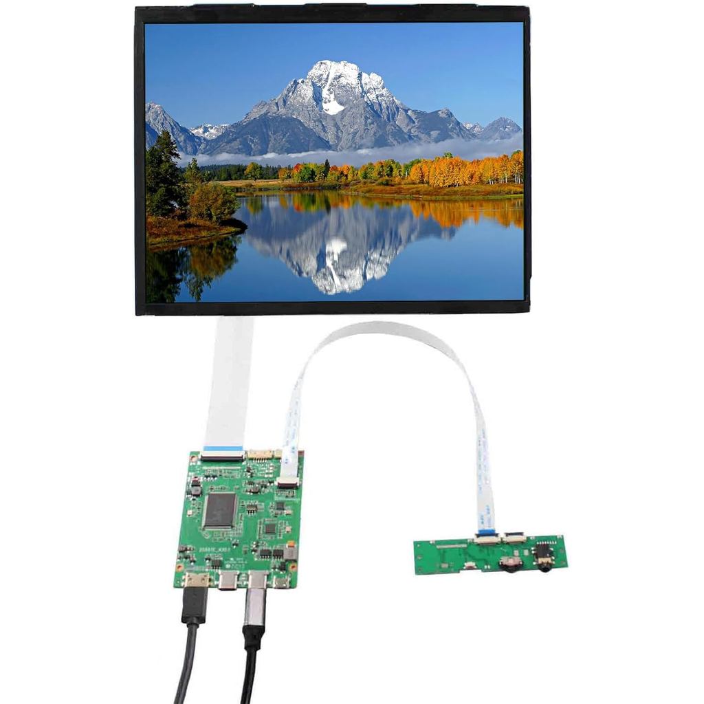 VSDISPLAY 9.7 นิ้วหน้าจอ IPS LCD 2048x1536 9.7 LP097QX1/LTL097QL01/HQ097QX1 พร้อม USB-C LCD Controll