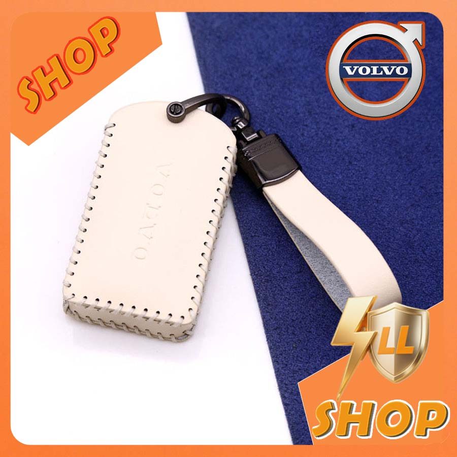 [READY]VOLVO EX30 Leather Surface Key shell volvo ex30 Simple Half-pack Key Case Car Smart Key Prote