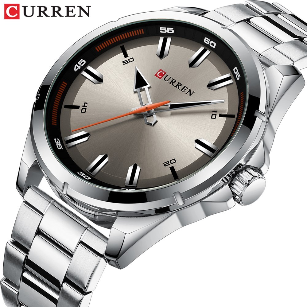 CURREN Top Mens Watches แบรนด์หรู Simple Men Watch ชาย