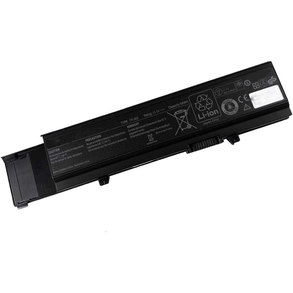 11.1V 56Wh 4840mAh 7FJ92 เปลี่ยนแบตเตอรี่แล็ปท็อปสําหรับ Dell Vostro V3400 V3500 V3600 V3700 Series 