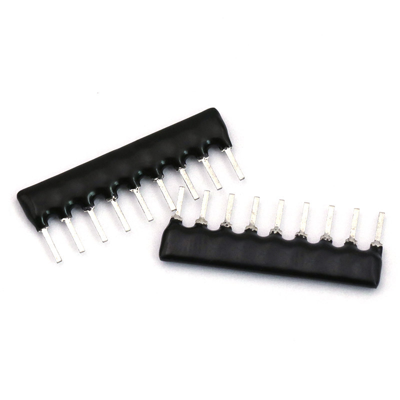 ตัวต้านทาน 9 พิน 9P 4.7K ตัวต้านทานไอเสีย A09-472J Pitch 2.54 มม. (10 ชิ้น)