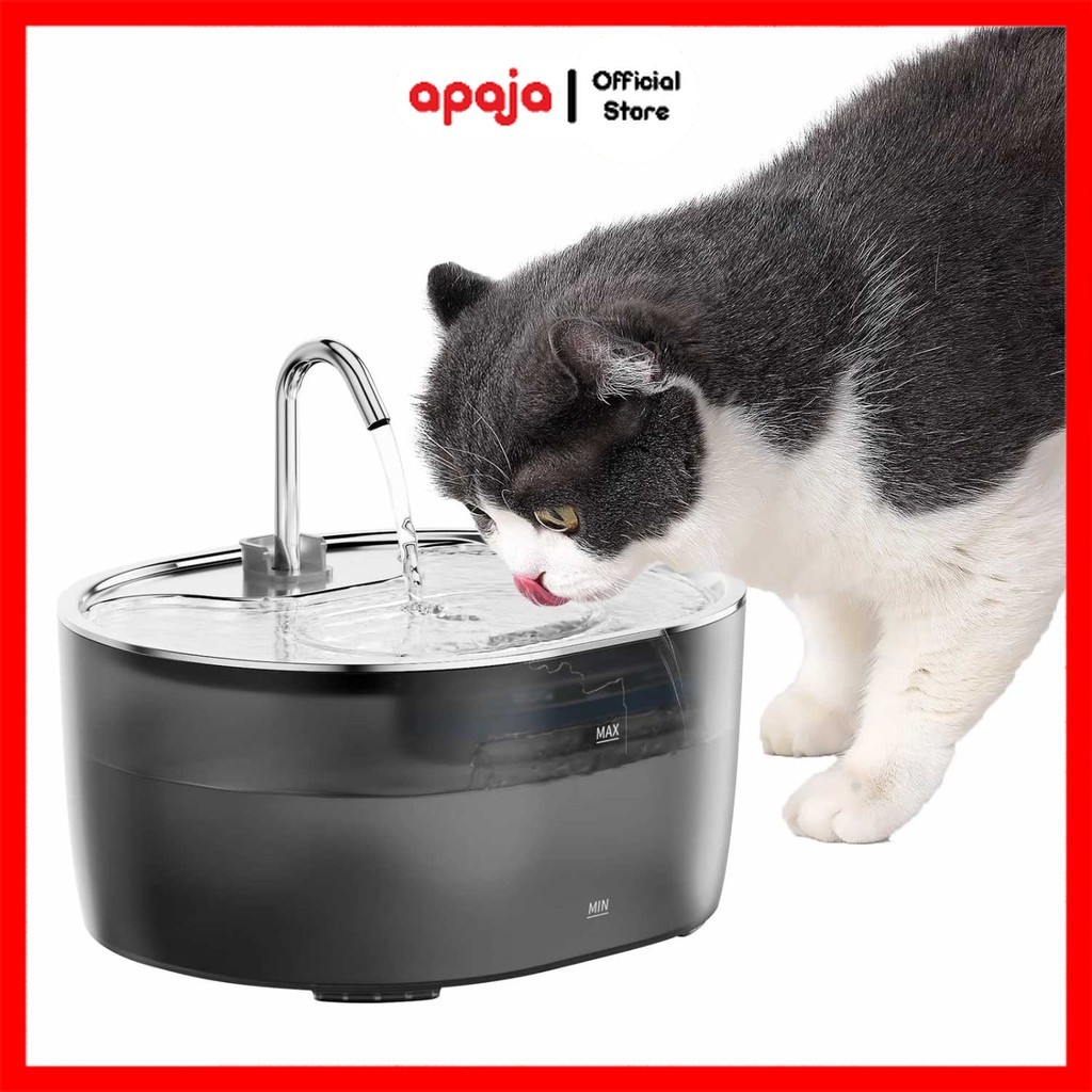 Apaja น้ําพุตู้น้ําสําหรับแมวและสุนัข 3.2L - WF450