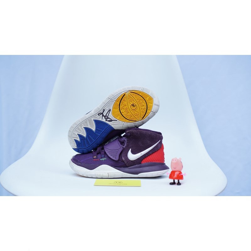 [2hand] Kyrie 6 Grand Purple (N) BQ5600-500 รองเท้าเด็กแท้ Size 29.5