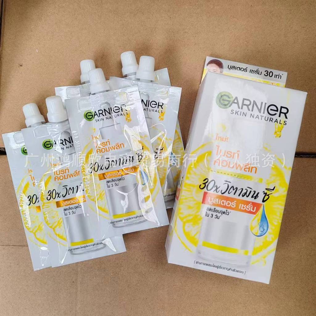 New Version Ready Stock Thailand Garnier Garnier Essence 45ml Niacinamide 377 Vitamin CVC Acne Mark 
