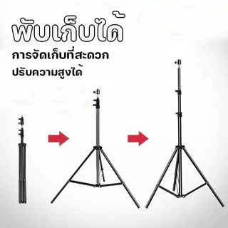COD เสาไฟแคมป์ปิ้ง ขาตั้งโคมไฟ แบบพกพา ถอดออกได้ สําหรับตั้งแคมป์ เดินป่า(1 ตะขอ)