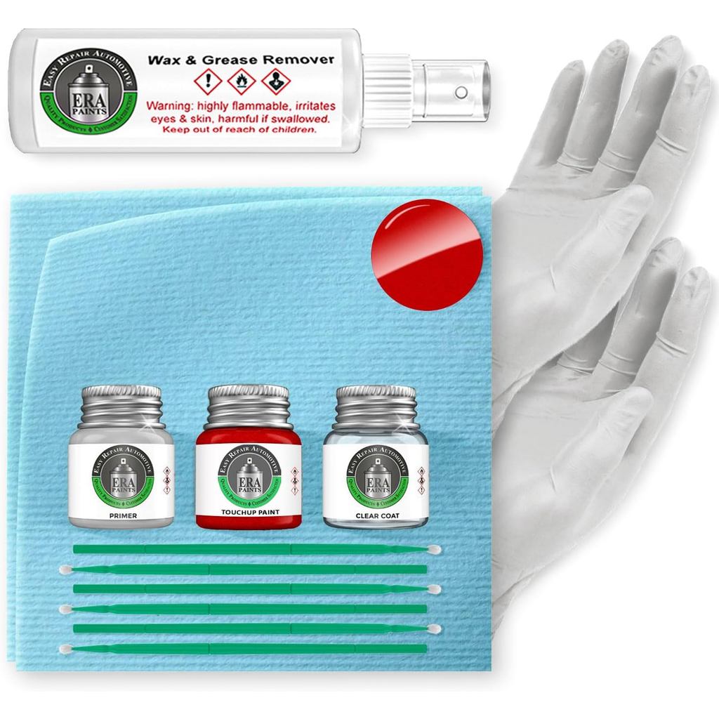 ERA Paints 027/80K/84A/M3A/G1/G8 - Guards Red สําหรับ PORSCHE Match ยานยนต์ Touch Up Paint Jar - Pro