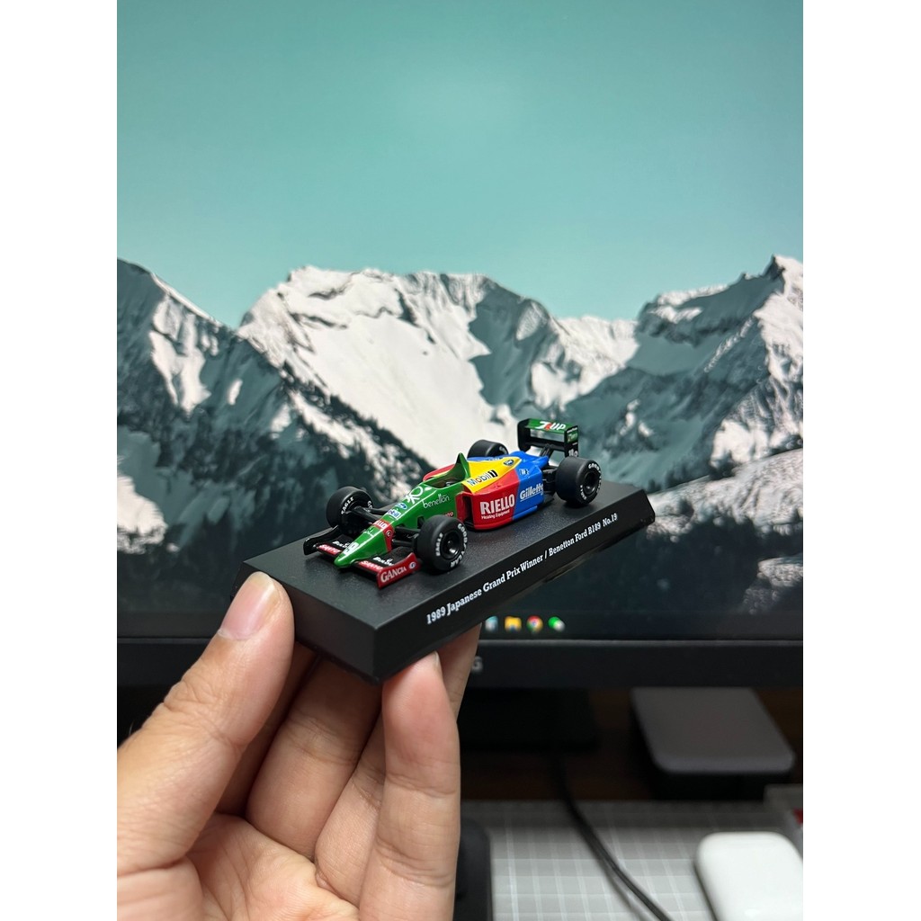 1/64 kyosho kyosho f1 Benetton Fleet b189 Benetton Ford B189 #19 1989 รางวัลแกรนด์ญี่ปุ่น Championsh