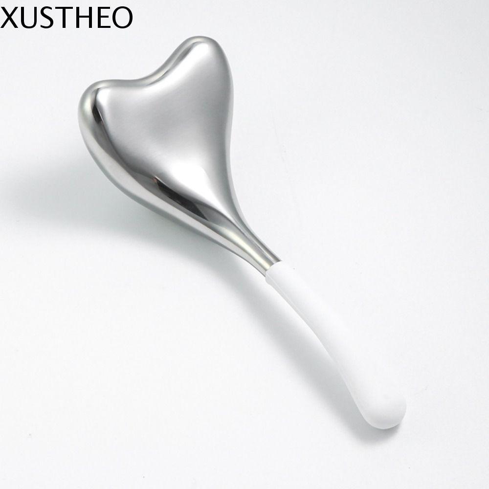 XUSTHEO Fishtail Ice Globes, Eyes Freeze Facial Globes Roller, Body Massager Puffiness SPA สแตนเลส I