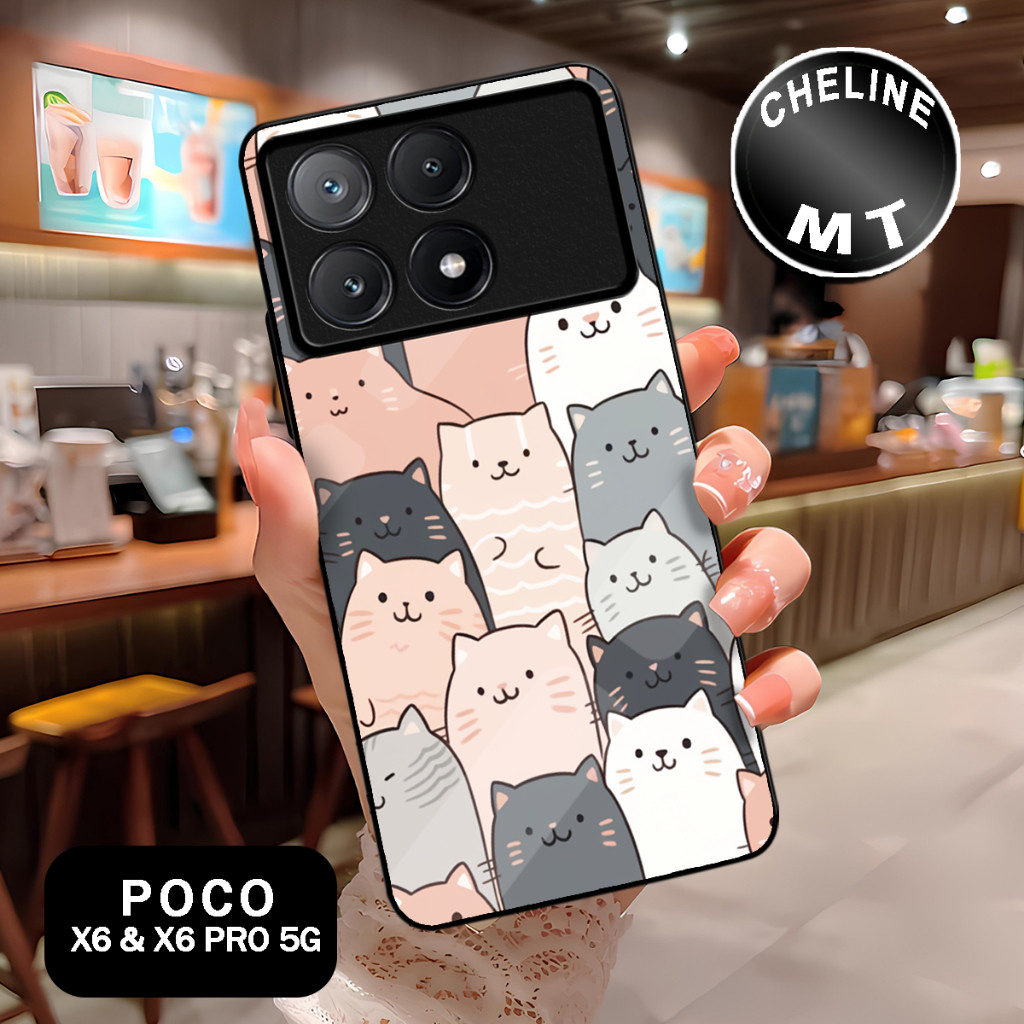 ( ER 2 ) กรณี POCO X6 5G l M6 PRO 4G l กรณีซิลิคอน XIAOMI REDMI NOTE 13 4G l 5G l NOTE 13 PRO 4G l 5