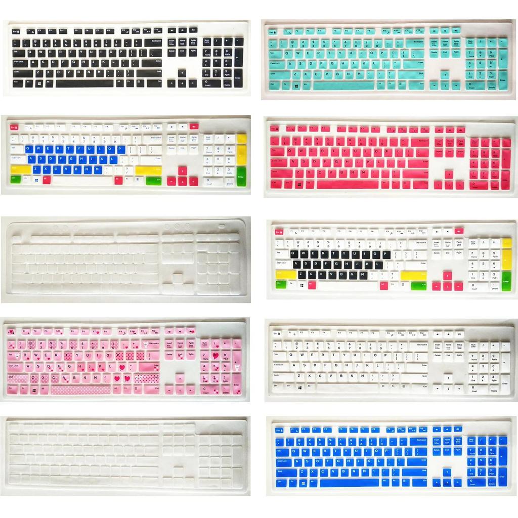 Keyboard Skin Cover Protector for Dell Desktop Computer kb216p kb216t KB216 KM636