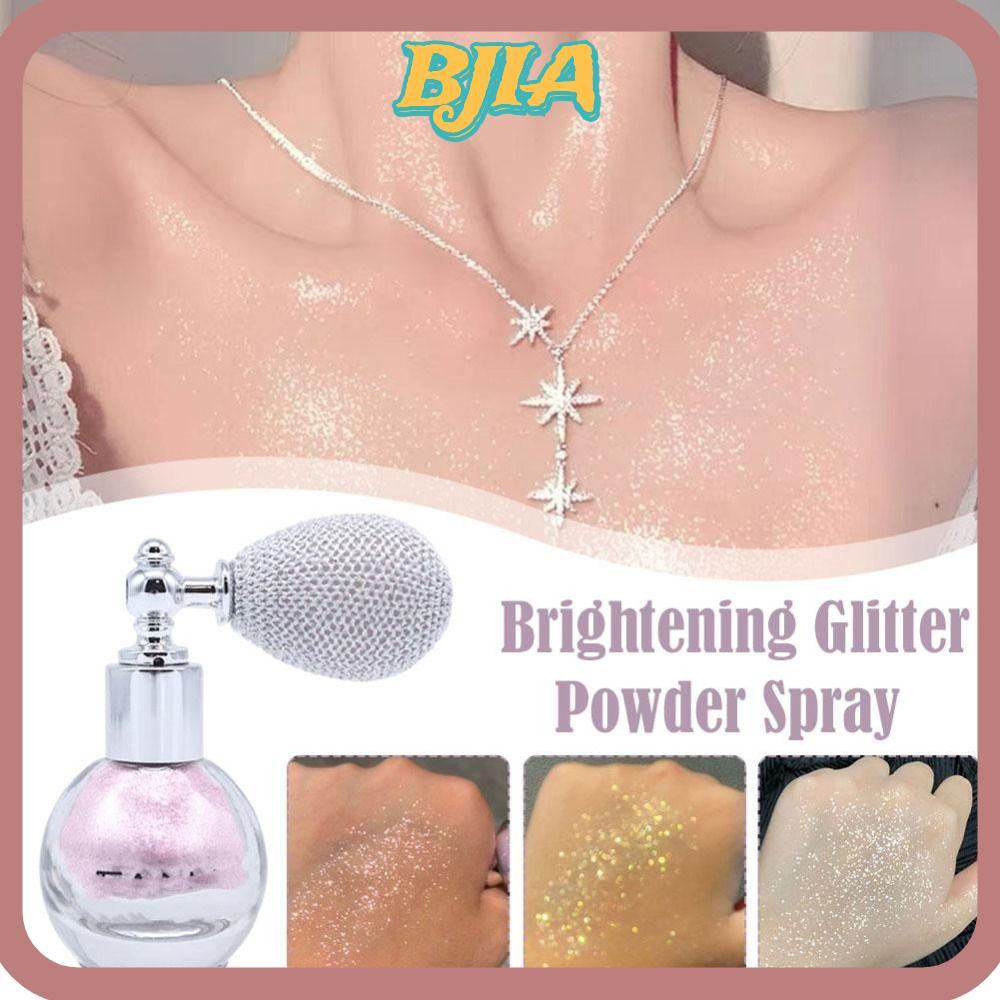 BJA Diamond High Gloss Glitter Spray Fine Shimmer Air Bag Shiny Powder Brightening Fragrance-Infused