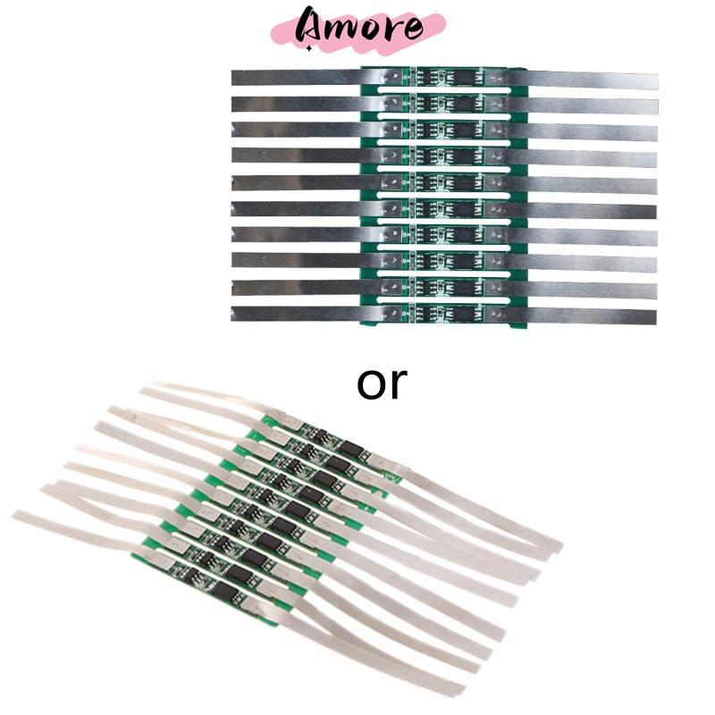 Amore 10pcs 3 7V 3A Li-ion Lithium 18650 Charger Over Charge สําหรับป้องกัน Bo