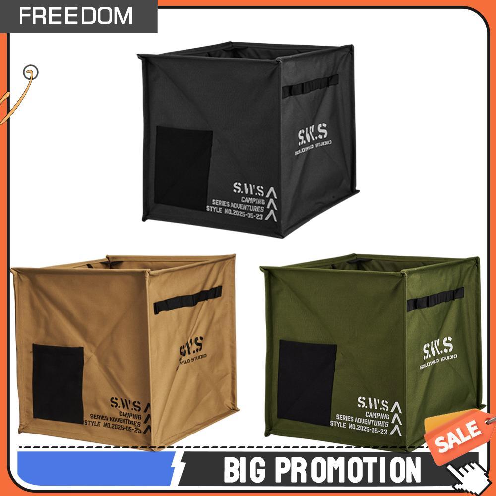 🚚มาถึงพรุ่งนี้🚚 Camping Recycle Bin ถังตั้งแคมป์พับได้ความจุขนาดใหญ่สําหรับกระเป๋าเป้สะพายหลังตกปลา