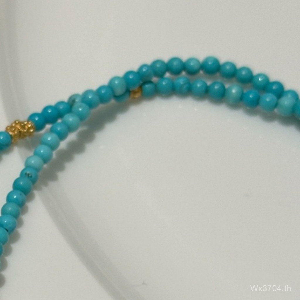 กระเป๋า y05c0603 ถุงเก็บฝุ่น+สร้อยคอ~บัวธรรมชาติ มี Turquoise FPHA