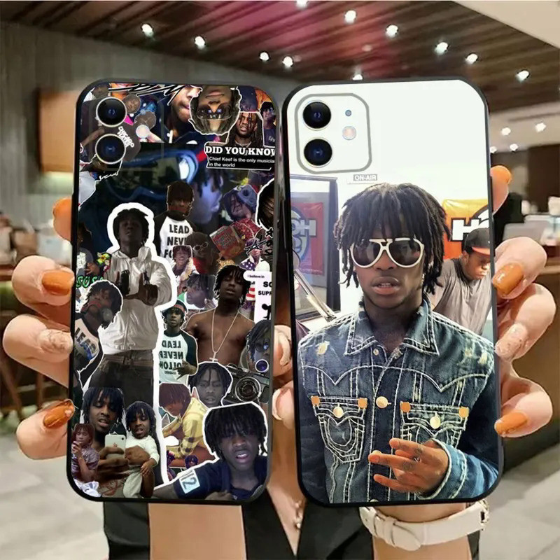 TK-1 Chief Keef Rapper เคสโทรศัพท์สําหรับ iPhone 13 12 Pro Plus Mini X XS XR 8 7 6 S Plus SE นุ่มสีด