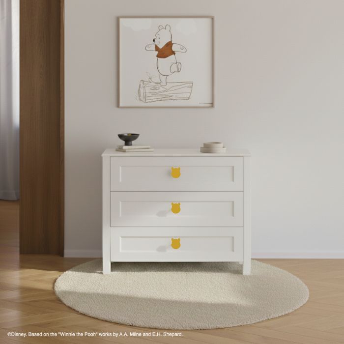 Disney Home ตู้ลิ้นชัก DISNEY รุ่น  WINNIE THE POOH-C 80 (80x45x75 ซม.) แบรนด์ DISNEYHOME