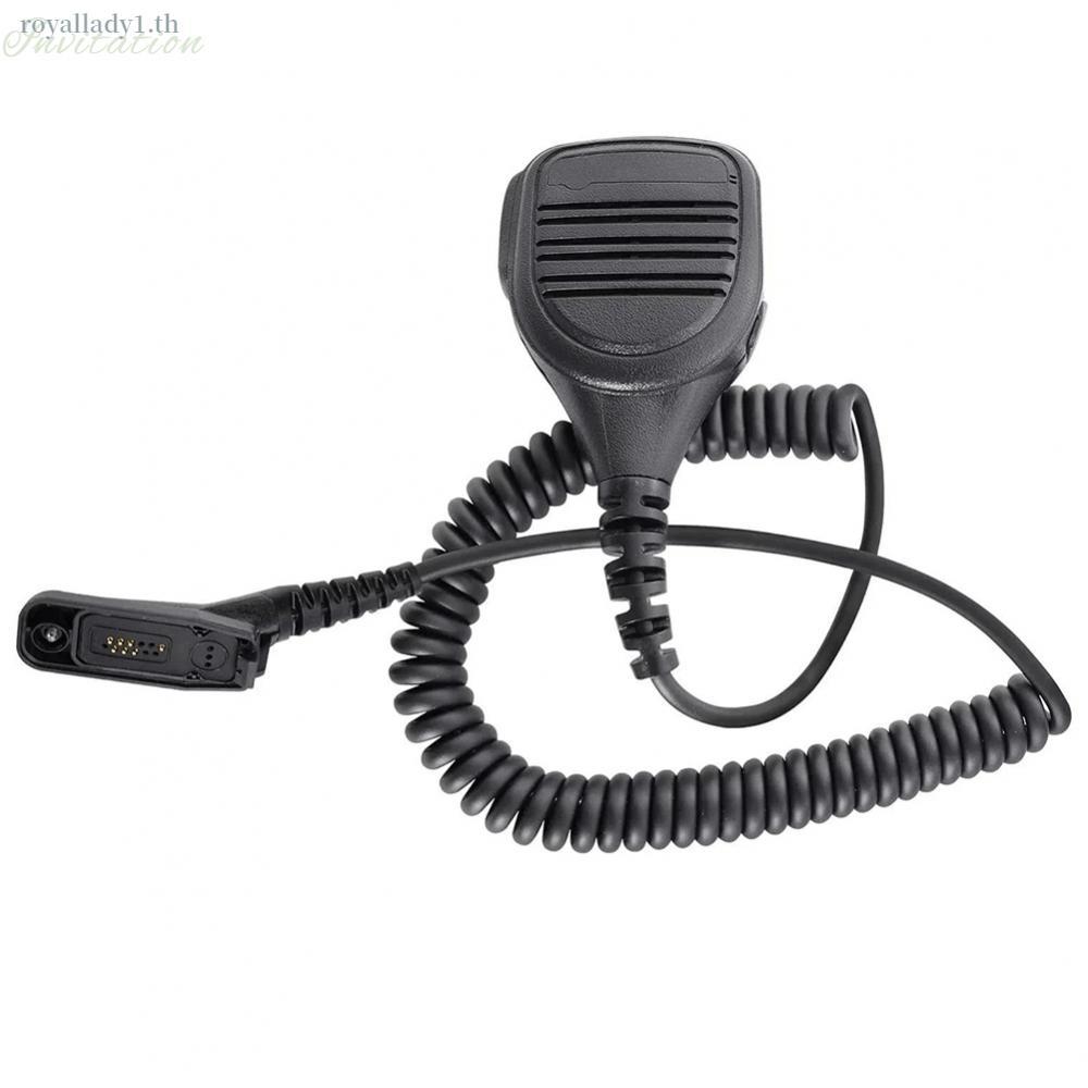 ไมโครโฟนลําโพงสําหรับ Motorola Walkie Talkies XPR6550 XPR7350e APX6000 APX7000 APX8000