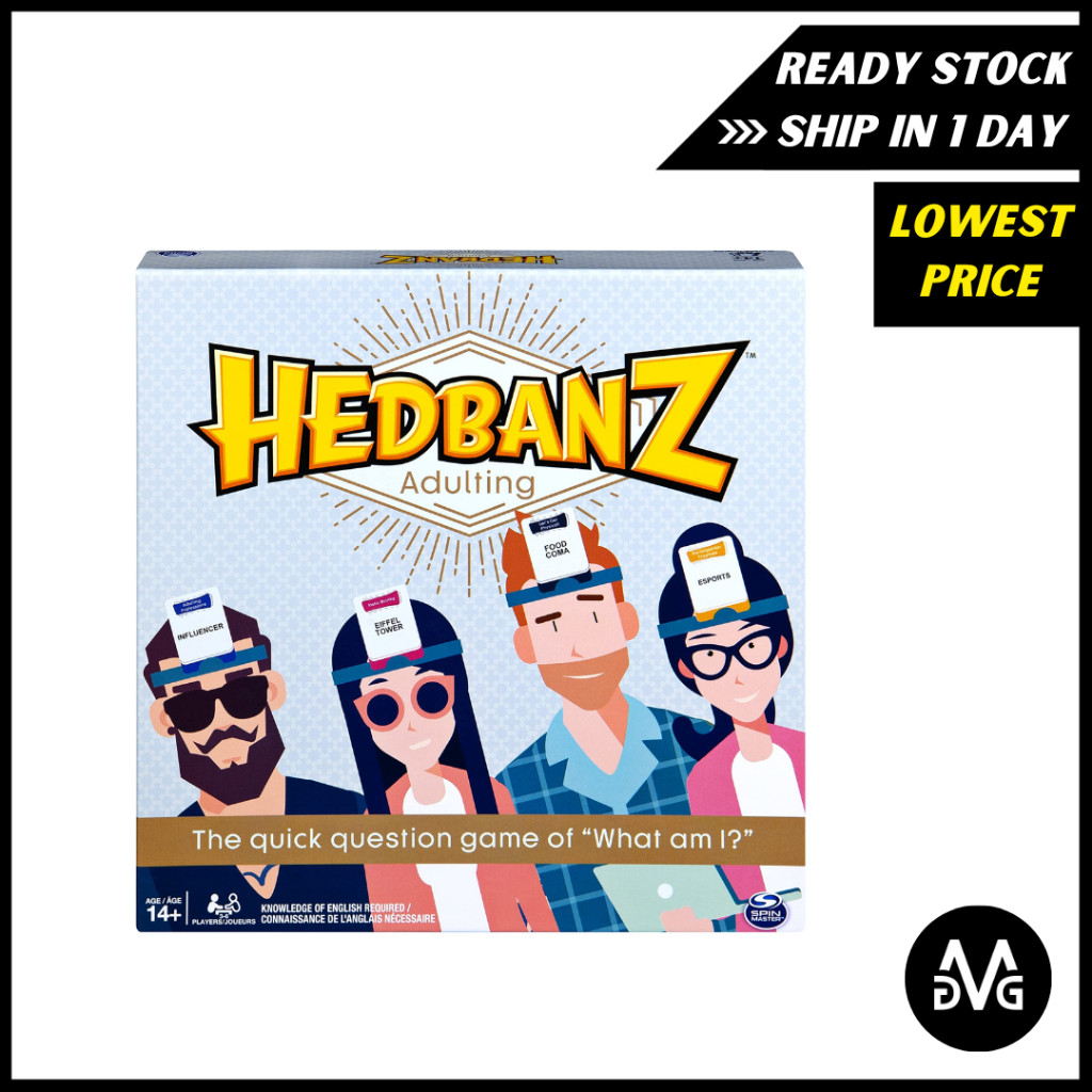 Hedbanz Adult Card Family Game kid Game Board Game Guessing Game With Family Friend Kid Game Party C