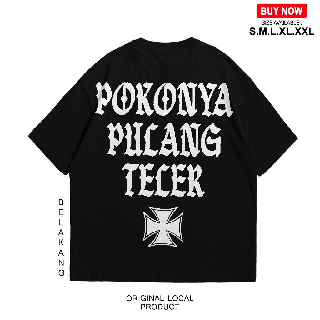 เสื้อยืด POPULAR THE TREE IS HOME TELER REBEL BLACK Cotton 24s ~สติ๊กเกอร์ฟรี