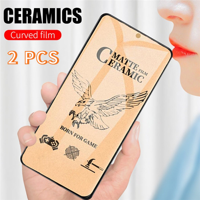 2PCS Anti-ลายนิ้วมือป้องกันหน้าจอสําหรับInfinix Zero X Pro 8 8i Hot 10i 10T 10s NFC 10 9 Play Note 1