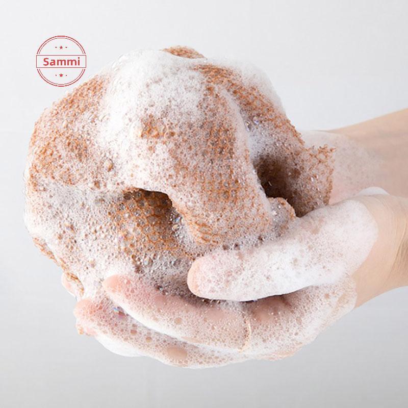 Sammi African Net Sponge Exfoliating Body Scrubing Wash Net Washcloth ฟองน้ําอาบน้ํา TH