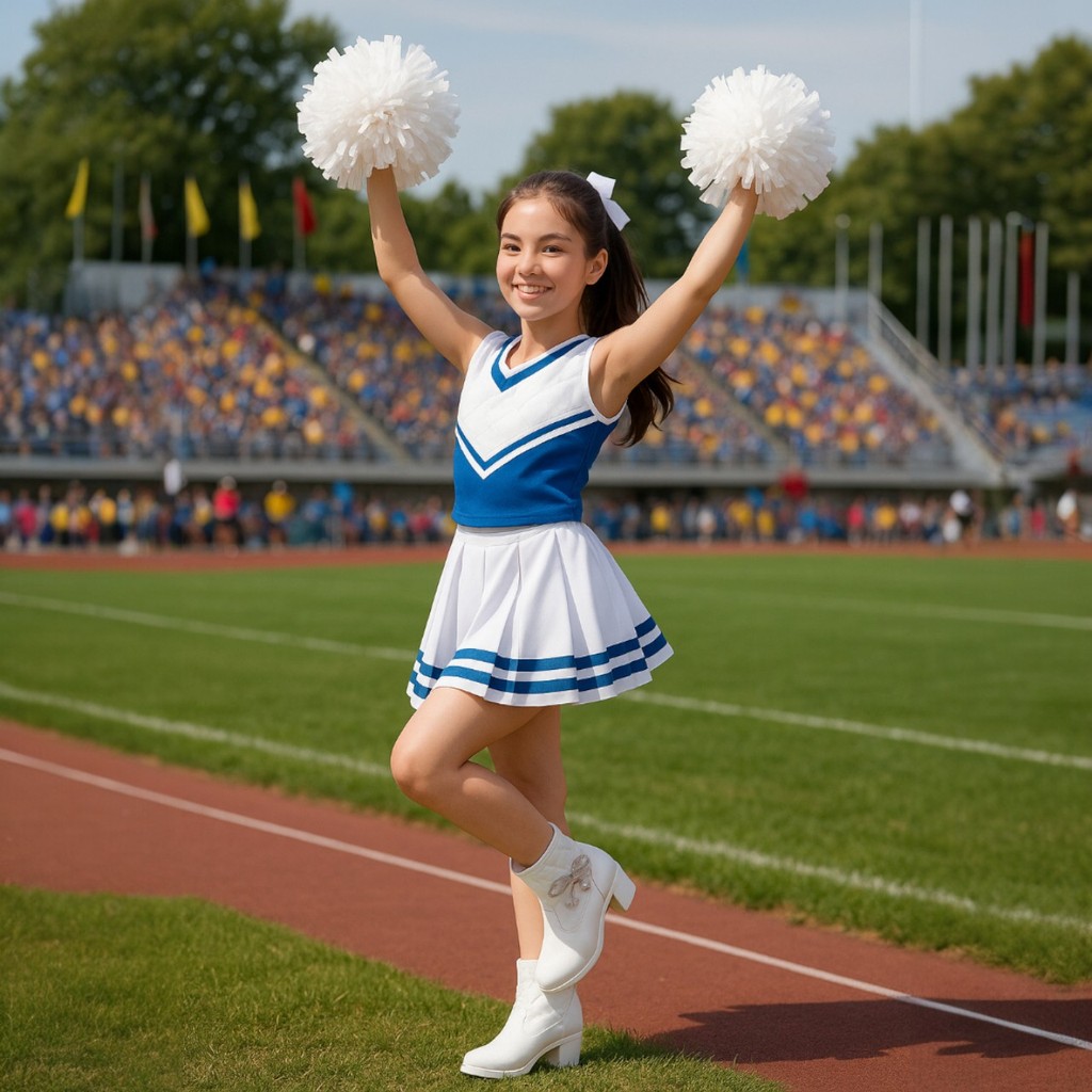 รองเท้าบูทเด็กโตประดับโบว์ หัวใจ กิลเตอร์วิ้งๆ ส้นสูง2 นิ้ว มีซิปข้าง ขนาด 26-36 พร้อมส่งขาวและดำ งานหนังนิ่ม สวมใส่ง่าย - รูปที่ 4