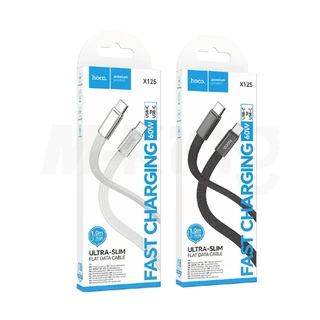 สายชาร์จ HOCO X125 Fast Charging Data Cable ชาร์จเร็ว ถ่ายโอนข้อมูลได้ ยาว 1.0เมตร Hoco_Store_