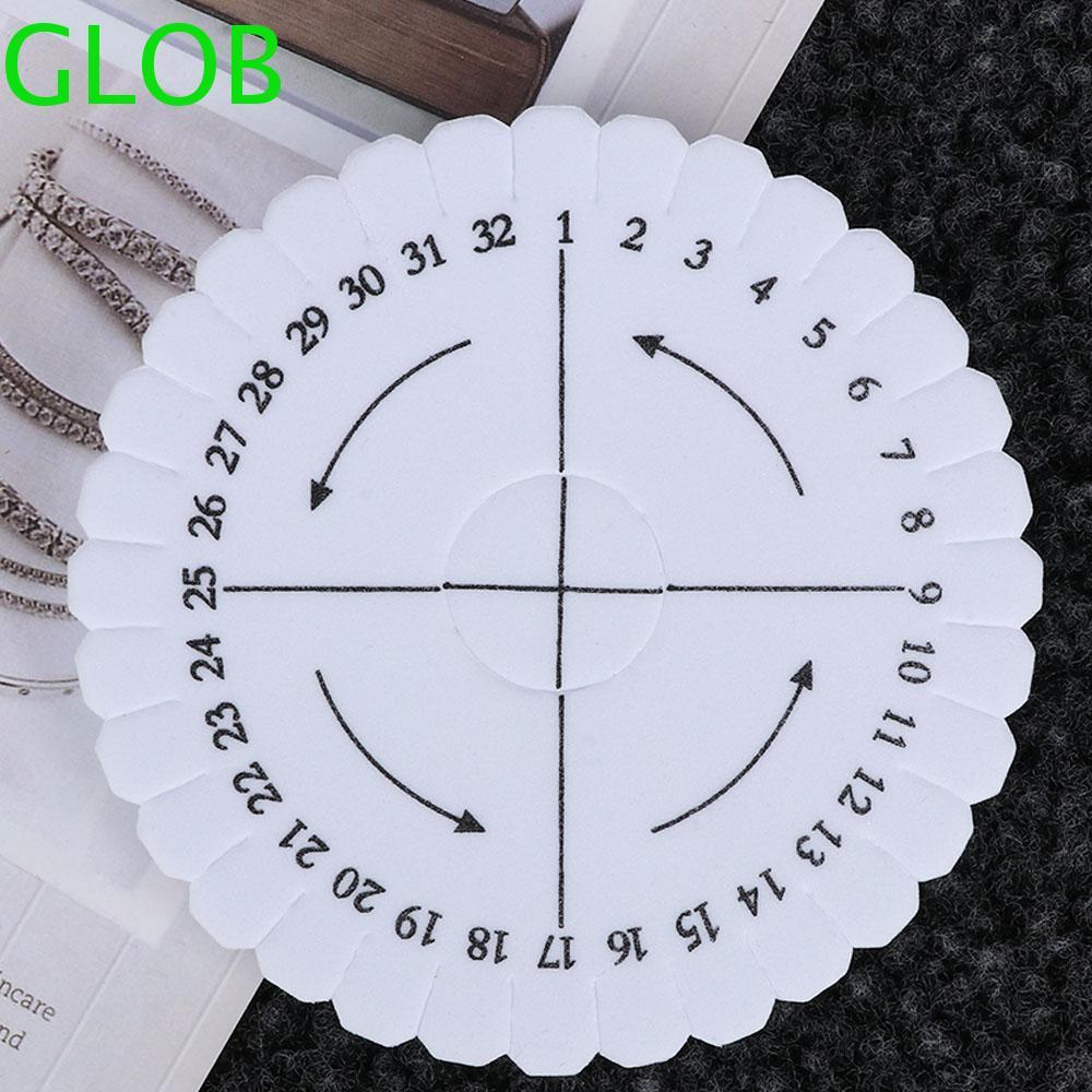 GLOB เย็บ DIY แผ่นถัก Braiding Disc/Disk Kumihimo เครื่องประดับออกแบบ Board