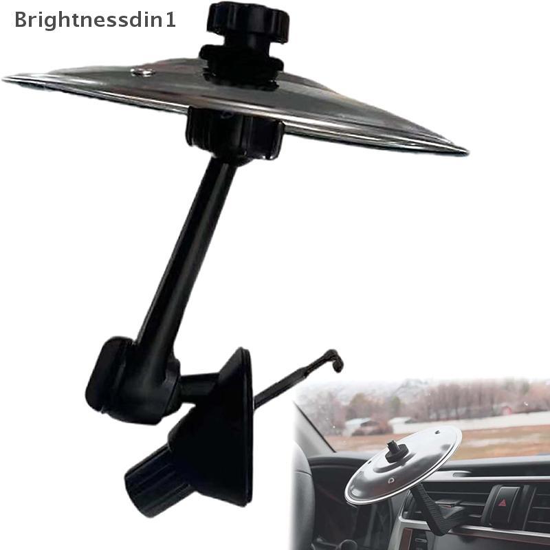 [Brightnessdin] Car Crash Cymbal Car Drum Cymbal Air Vent Easy Clip-On Mini Cymbal สําหรับคนรักดนตรี