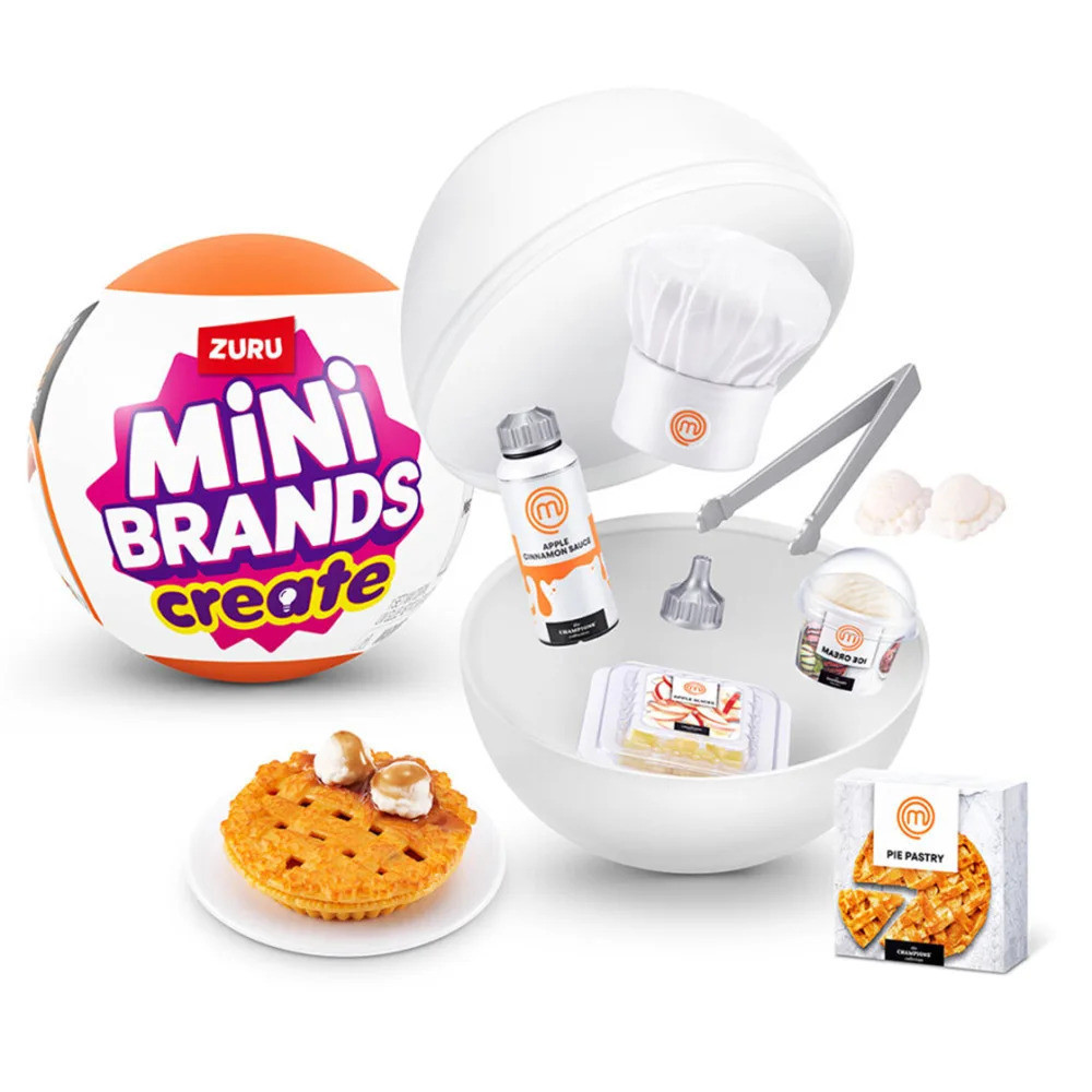 Zuru Mini Brands Capsule Toy Real Miniature Food Creations Series Surprise Pack