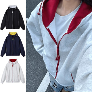 ASRV เสื้อกันหนาวมีฮู้ด สไตล์คลาสสิก อินเทรนด์ สำหรับผู้ชาย …