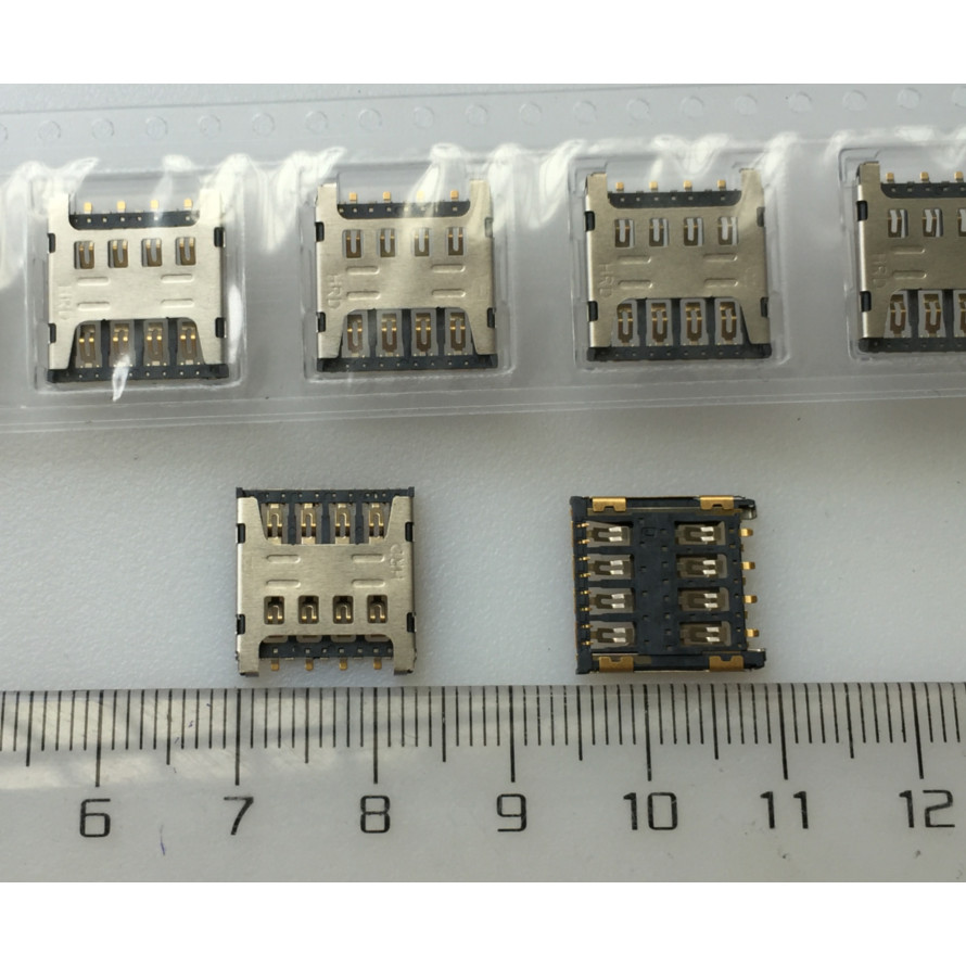 ยี่ห้อใหม่ TCL P520L Jiayu S2 4G China Mobile A1 M623C ซิมการ์ดผู้ถือบัตรช่องใส่การ์ด