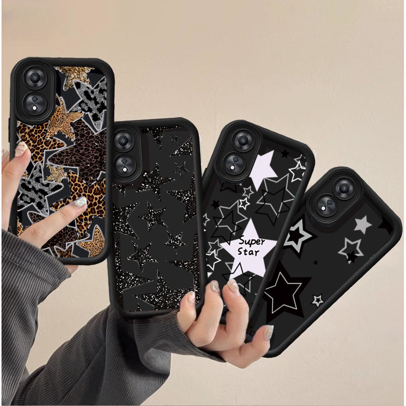 SAMSUNG เคสโทรศัพท์สําหรับSamsung Galaxy S20 S21 S22 Plus Ultra S21FE S20FE M36 เกาหลีน่ารักY2k Star