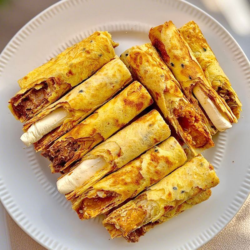 รักหัวใจ!Chaimi Shiji Sea Salt Peanut Egg Roll Nougat Soufflé Snack Egg Roll Biscuit Snacks20251113