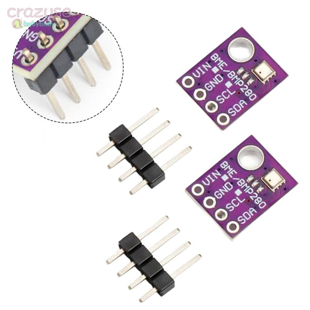 2 ชิ้นสําหรับโมดูลเซ็นเซอร์ BME280 BMP280 สําหรับอุณหภูมิความชื้นและการใช้งานเครื่องวัดระยะสูง