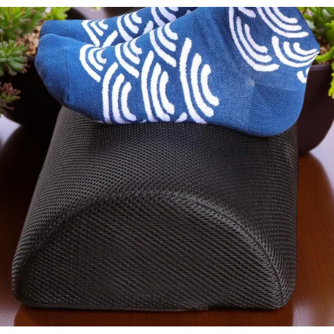 STAWHO ที่พักเท้าสําหรับใต้โต๊ะโฟมประเภทครึ่งวงกลม - ST1